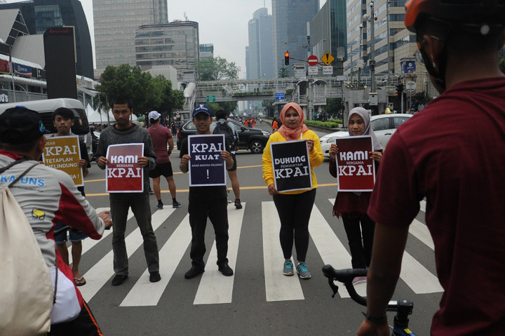 Aksi Simpatik Dukung Penguatan KPAI