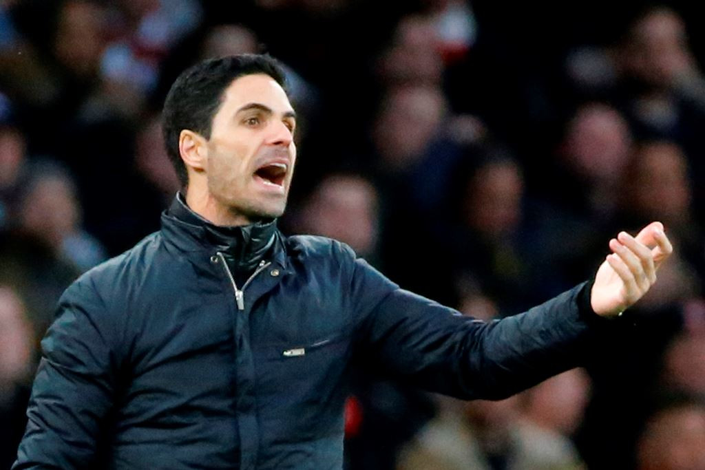 Pelatih Arsenal, Mikel Arteta (AFP/Tolga Akmen)