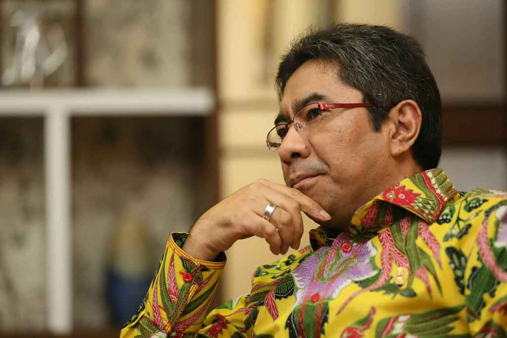 Elvyn G Masassya diberhentikan dari jabatannya sebagai direktur utama Pelindo II. Foto: dok MI.