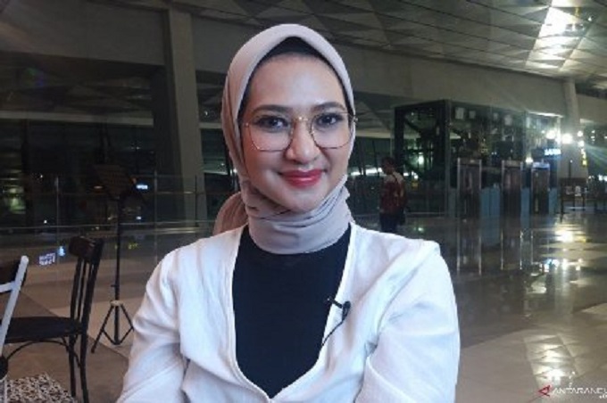 Staf Khusus Presiden dan Juru Bicara Presiden Bidang Sosial Angkie Yudistia. Antara Foto