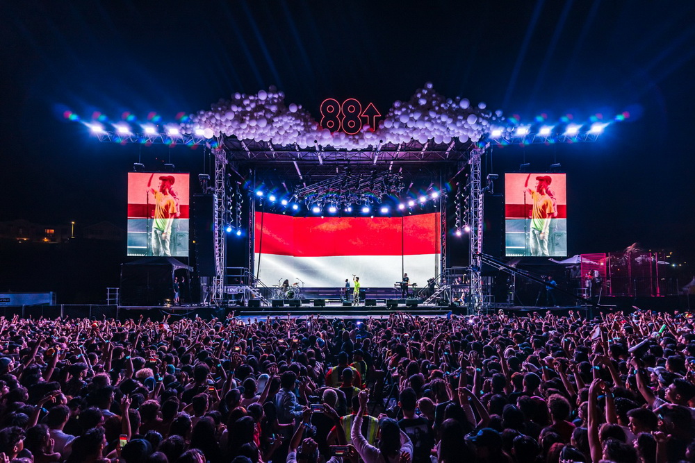 88Rising Tunda Festival Head in The Clouds Jakarta karena Korona