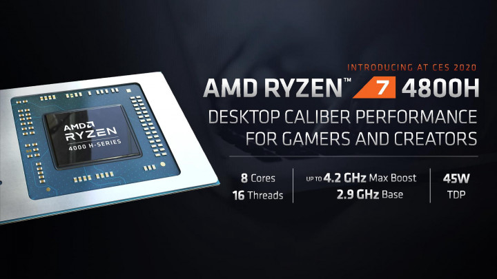 Performa AMD Ryzen 7 4800H Kalahkan Intel Core i7-10750H