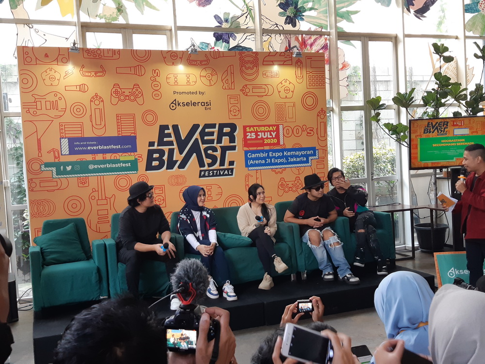 Jumpa pers Everblast Festival (Foto: Medcom/Abas)