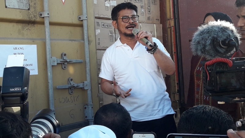 Mentan Syahrul Yasin Limpo. (Foto: MI/Yoseph Pencawan)