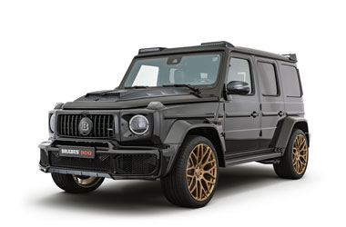 Mercedes-Benz G-Class 800 Black & Gold Edition, Buas Berkat Brabus