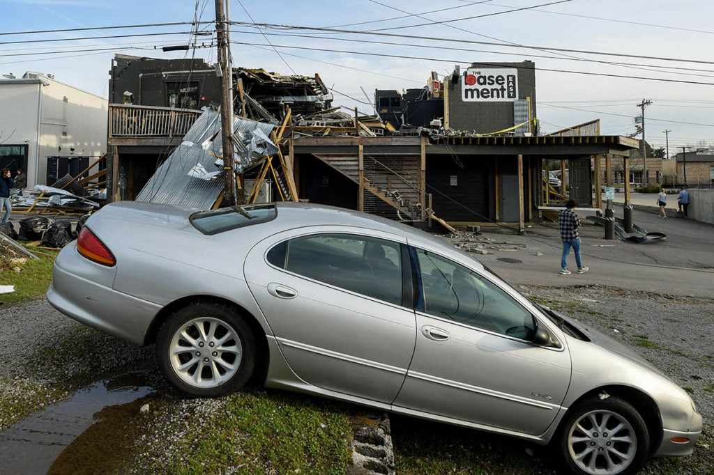 Tornado Terjang Tennessee, 25 Orang Tewas