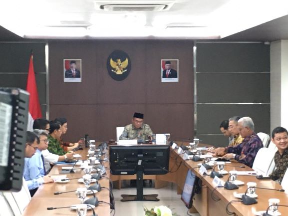 Menko PMK Gelar Rakor Penyaluran Dana BOS