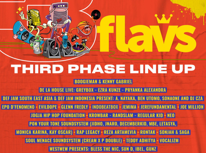 Flavs 2020 Umumkan 22 Penampil Baru