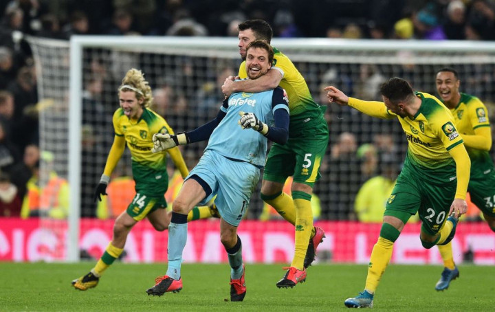 Lewat Adu Penalti, Tottenham Disingkirkan Norwich