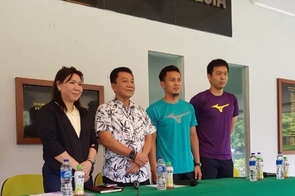  Kepala Bidang Pembinaan dan Prestasi PBSI, Susy Susanti (paling kiri). (Foto: medcom.id/Gregorius Gelino)