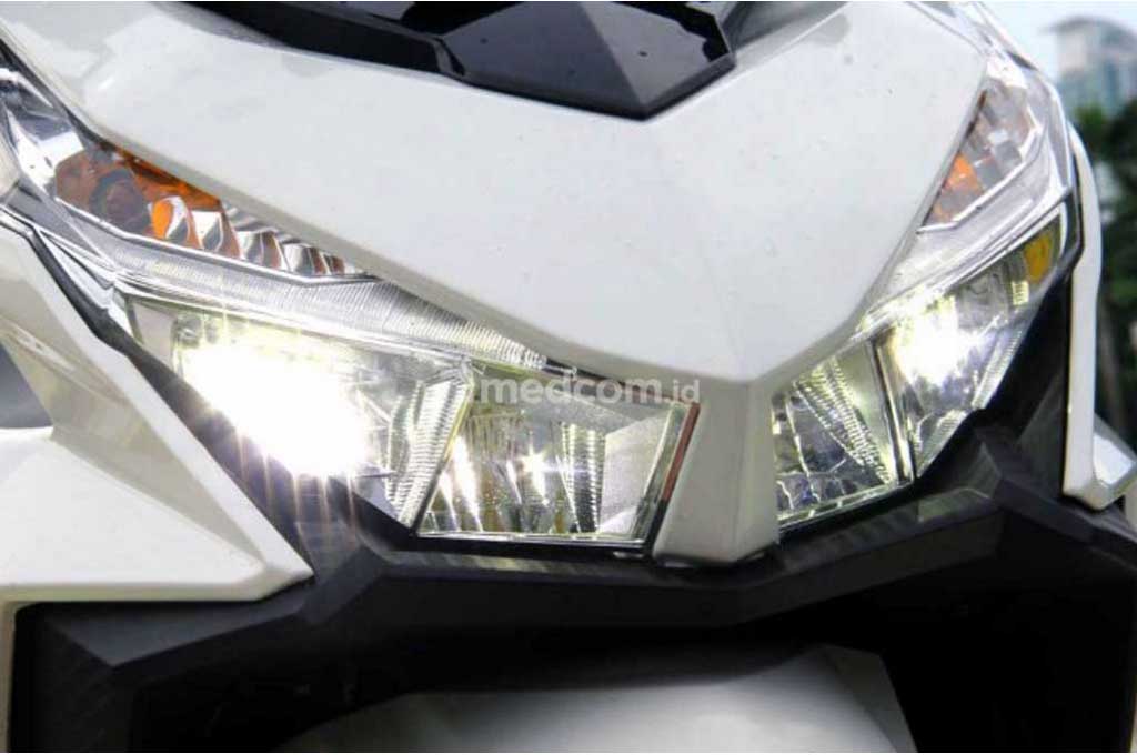 Lampu motor tiba-tiba mati cek bohlam, konektor dan sekring. Medcom.id/Ahmad Garuda