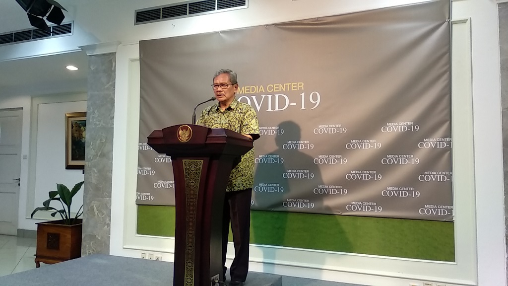 juru bicara penanganan virus korona Achmad Yurianto. Foto: Medcom.id/Siti Yona Hukmana 