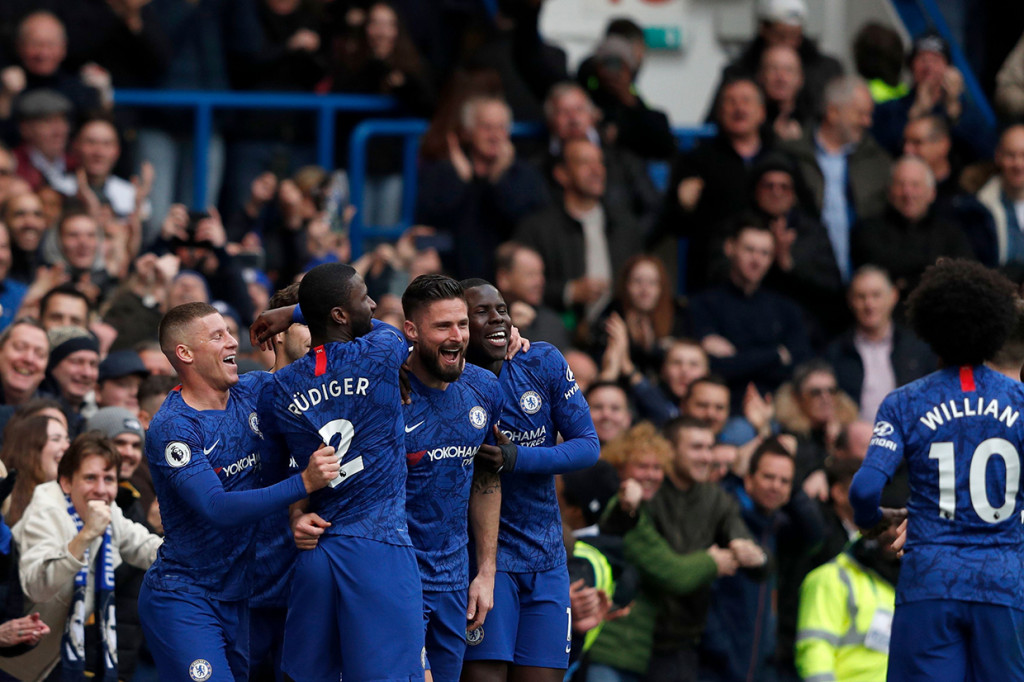 Chelsea Gilas Everton 4-0 di Stamford Bridge