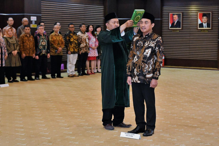 Menteri Teten Lantik Supomo Jadi Dirut LPDB-KUMKM