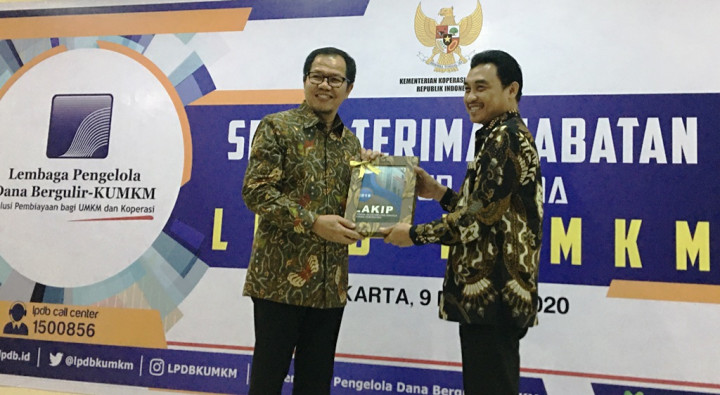 Supomo Jabat Dirut LPDB-KUMKM Gantikan Braman Setyo