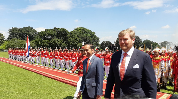Sedah Mirah Ikut Sambut Raja Belanda