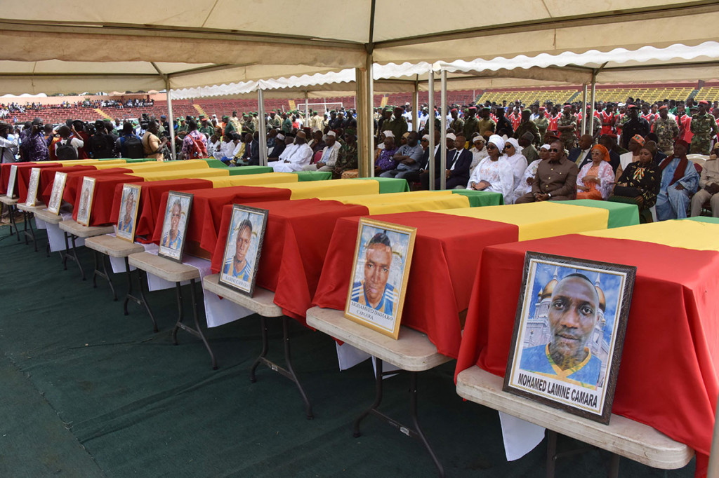 8 Pemain Divisi II Guinea yang Tewas Kecelakaan Dimakamkan