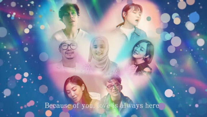 Fatin dan Para Penyanyi Asia Bawakan Lagu Kepedulian Terhadap Wabah Korona