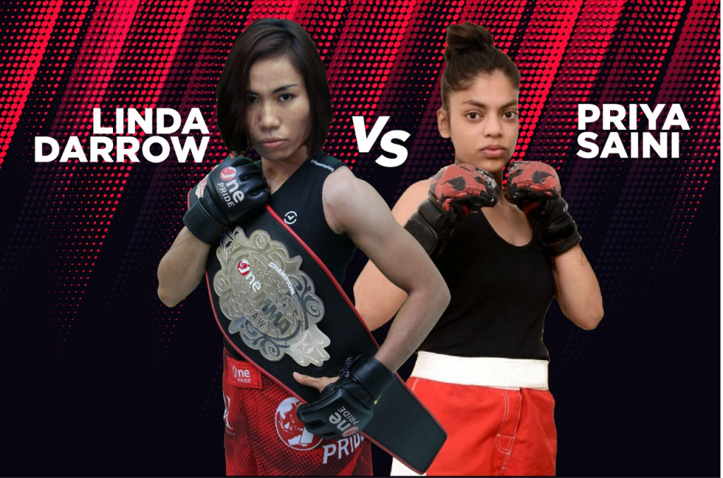 Petarung One Pride Linda Darrow akan melawan wakil India Priya Saini (Ist)