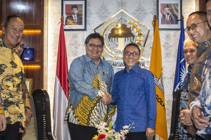 Zulkifli Hasan Sambangi DPP Golkar