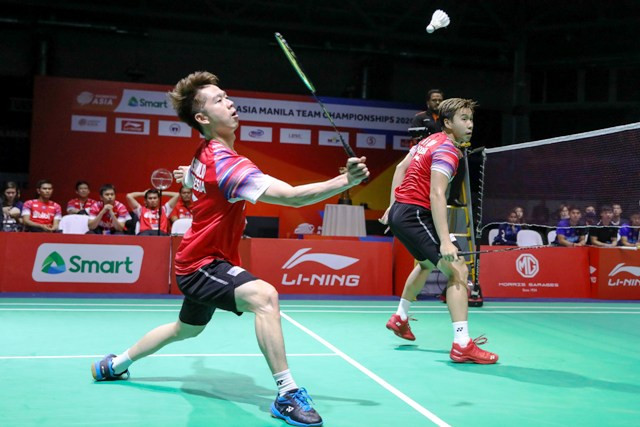 Kevin/Marcus: Foto: Antara/ADITYA PRADANA PUTRA