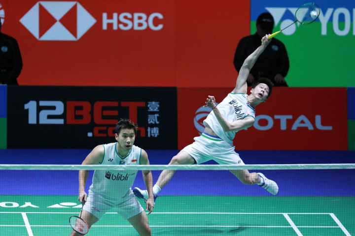 Marcus/Kevin Kantongi Kekuatan Calon Lawan pada Semifinal