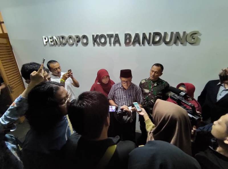 Wali Kota Bandung, Oded M. Danial di Pendopo Kota Bandung. Medcom/Roni