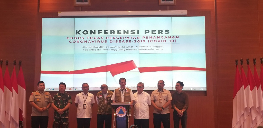 Ketua Gugus Tugas Percepatan Penanganan Corona Virus Disease 2019 Doni Monardo.