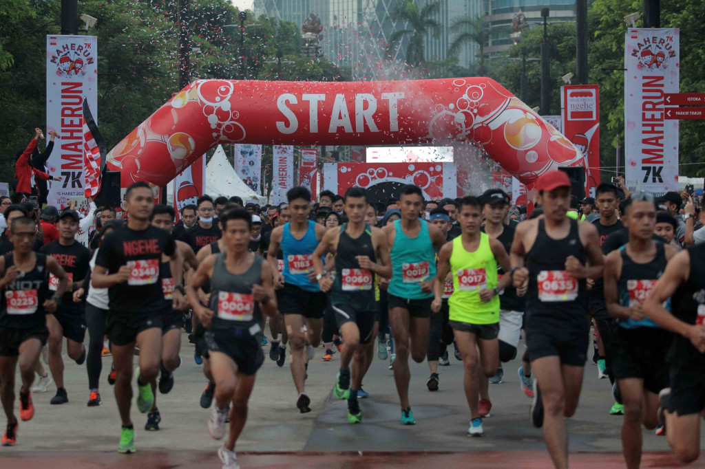 Ajang lomba lari MaHe Run (Ist)