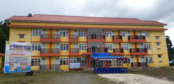 Bangunan Rusunawa Mahasiswa Papua Senilai Rp12 Miliar