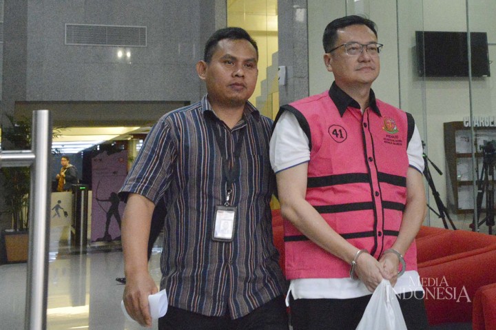 Tersangka kasus korupsi PT Asuransi Jiwasraya (Persero) Benny Tjokrosaputro. MI/M Irfan 