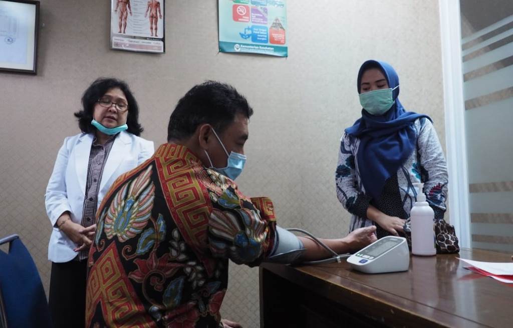 LPDB-KUMKM melakukan banyak langkah pencegahan guna menjaga kesehatan seluruh karyawan (Foto:Dok.LPDB-KUMKM)