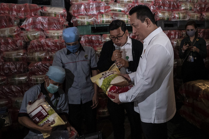Kabareskrim Pastikan Stok Beras Aman Hingga Lebaran