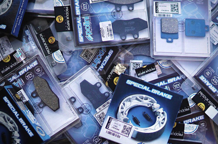 Italia Lockdown, Stok Komponen Aftermarket Skuter Masih Aman