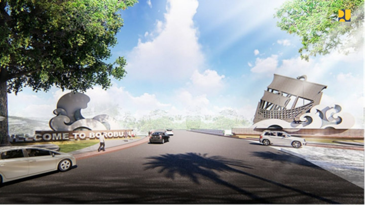 Desain Gerbang Klangon yang Jadi Ikon Baru Borobudur