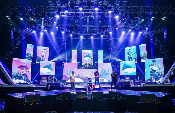 Konser Satu Cinta Gigi Tetap Digelar Meski Tanpa Penonton