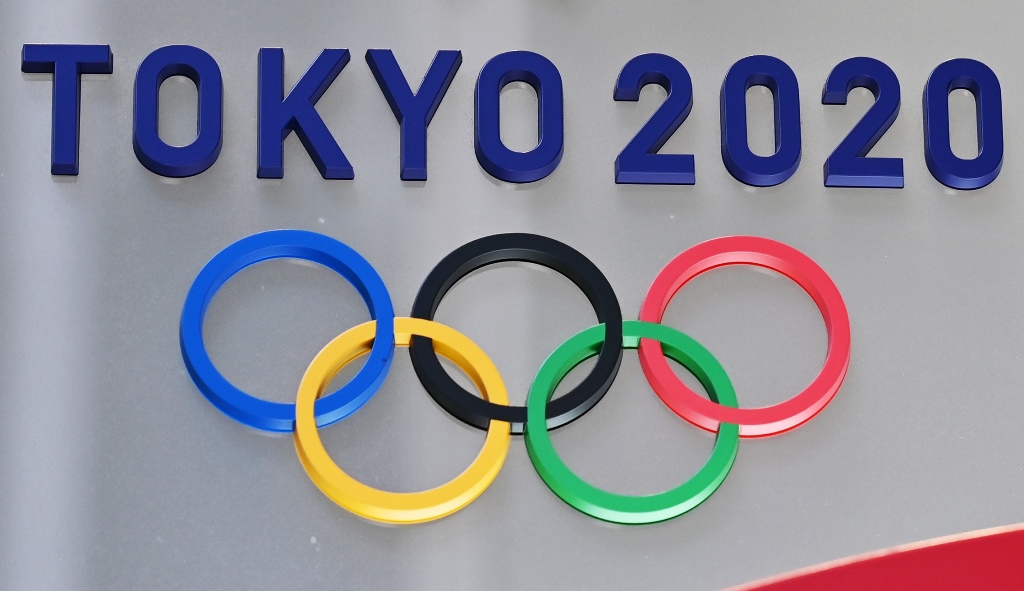 Logo Olimpiade 2020 (Foto: AFP/Charly Triballeau)