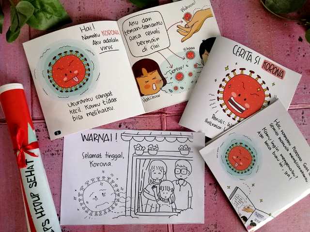 Sampaikan Info Covid-19 pada Anak Melalui Buku Cerita Lucu Ini
