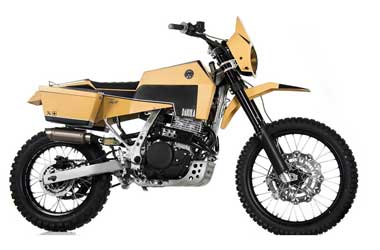 Tampil Persegi, Honda NX650 Terlihat Menawan