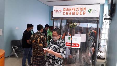 Cegah Korona, Dompet Dhuafa Sebar 1.000 Bilik Sterilisasi di Jabodetabek