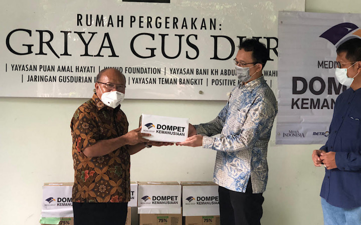 Dompet Kemanusiaan Media Group Salurkan Donasi ke Gusdurian