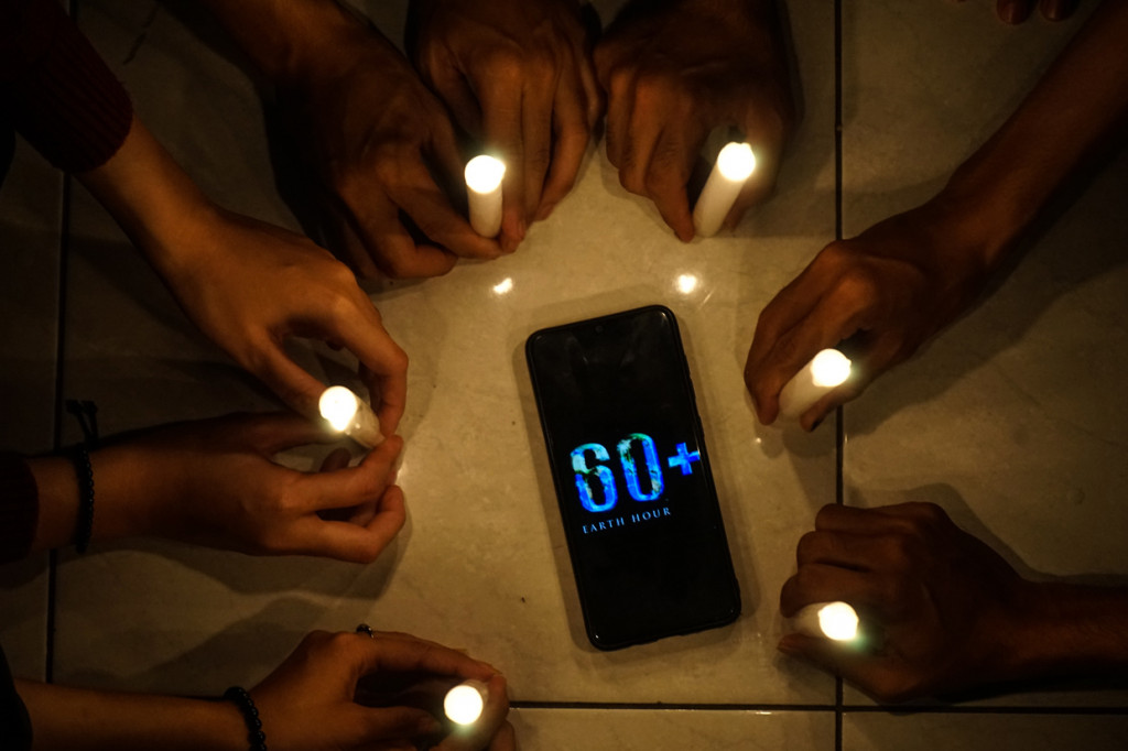 Peringatan Earth Hour 2020 di Berbagai Negara
