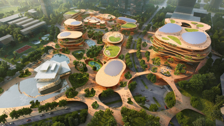 Shenzhen Terraces, Kawasan Terintegrasi dengan Desain Unik