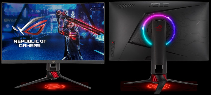Asus Rilis Monitor Gaming Lengkung Refresh Rate 165Hz