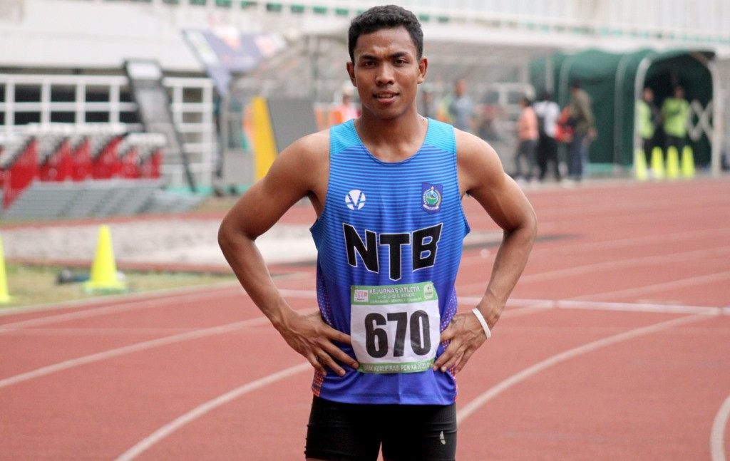 Lalu Muhammad Zohri (Foto: Antara/Yulius Satria Wijaya)