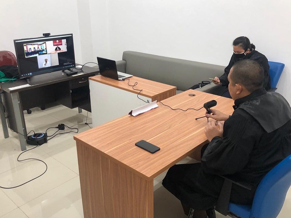 10 Ribu Kasus Disidang Via Telekonferensi