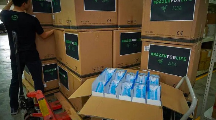Produsen Aksesori Gaming Razer Siapkan Pabrik Masker Canggih