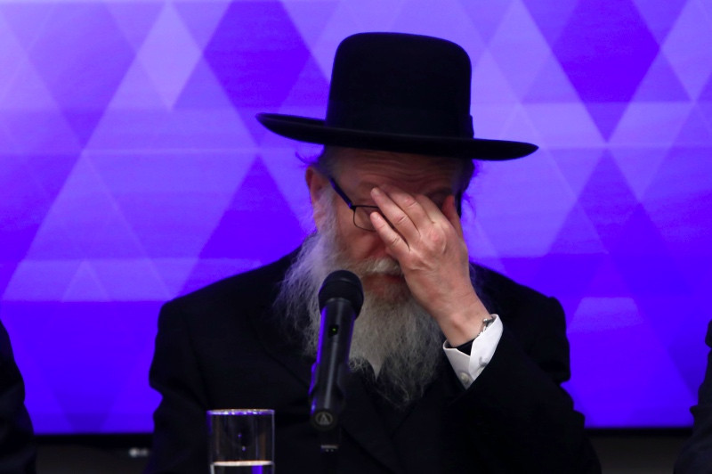 Menteri Kesehatan Yaakov Litzman. Foto: AFP