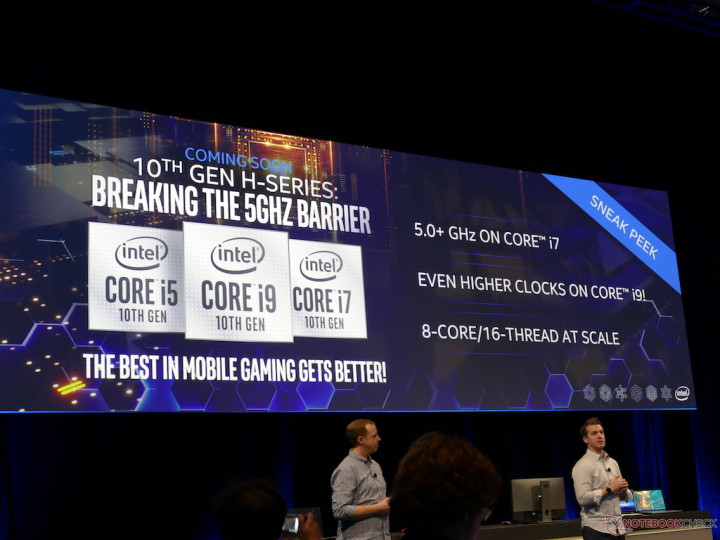 Intel Rilis Core Generasi ke-10 H-Series untuk Laptop