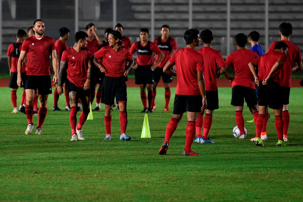 Timnas Indonesia. (Foto: Antara/Puspa Perwitasari)